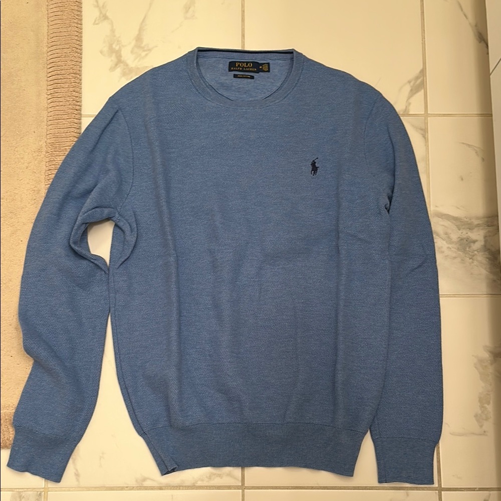 Polo by Ralph Lauren Men's Blue Sweater